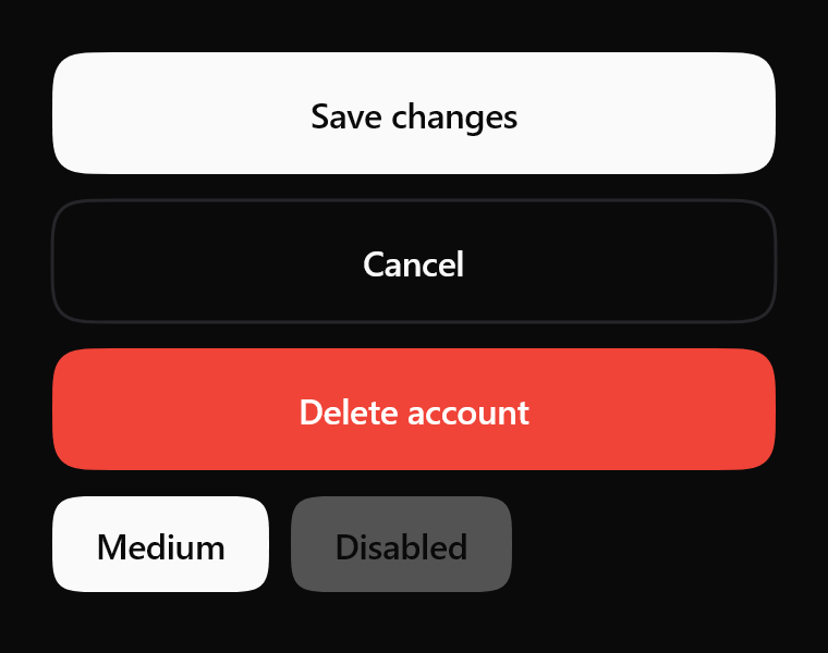 The Lamintra button in its states, rendered from the registry source.